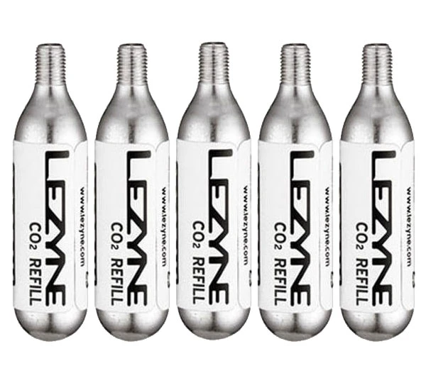 Lezyne Cartouches De CO2 De Rechange 16g, Paquet De 5 2 Lezyne Cartouches De CO2 De Rechange 16g, Paquet De 5 – Image 2