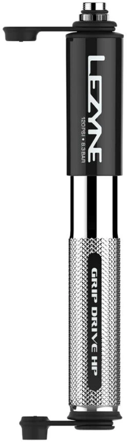 Lezyne Grip Drive HP Small Mini-pompe 8 Lezyne Grip Drive HP Small Mini-pompe -Vélo Accessoires Magasin 1 MP GRIPHP V1S06 GripDriveHP S Silver v1 R1 1800x1800