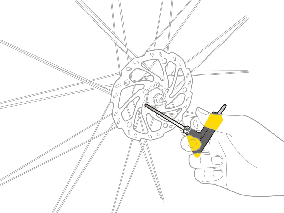 Topeak T25 DuoTorx Wrench Clé Torx 2 Topeak T25 DuoTorx Wrench Clé Torx – Image 2