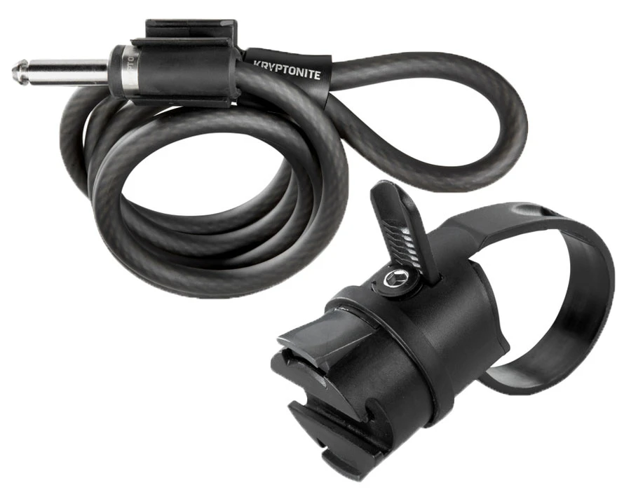Kryptonite Câble Enfichable + Support 1 Kryptonite Câble Enfichable + Support