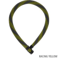 Abus Antivol à Chaîne Ivera Chain 7210/110 -Vélo Accessoires Magasin Abus 87778 7210 110 RACING YELLOW 3