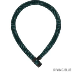 Abus Antivol à Chaîne Ivera Chain 7210/85 -Vélo Accessoires Magasin Abus 87779 7210 85 DIVING BLUE 3