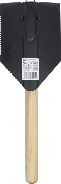 Bêche Pliante 625mm -Vélo Accessoires Magasin BGS technic 2135 20126343 Klappspaten 625mm 4