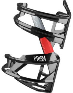 Elite PRISM GAUCHE Porte-bouteilles 8 Elite PRISM GAUCHE Porte-bouteilles -Vélo Accessoires Magasin Elite Prism Rechts black red glossy