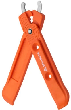 Démonte-pneus Talon Avec Pince à Chaîne 6 Démonte-pneus Talon Avec Pince à Chaîne -Vélo Accessoires Magasin Granite Talon Reifenheber mit Kettenschloss Zange orange GCR2001 12