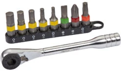 Katana Mini-cliquet, Y Compris Jeu D'embouts 9 Pièces