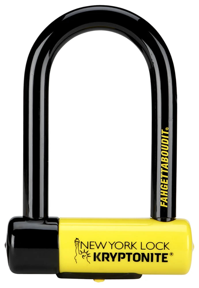 Kryptonite U-lock New York Fahgettaboudit Mini® New-U 1 Kryptonite U-lock New York Fahgettaboudit Mini® New-U