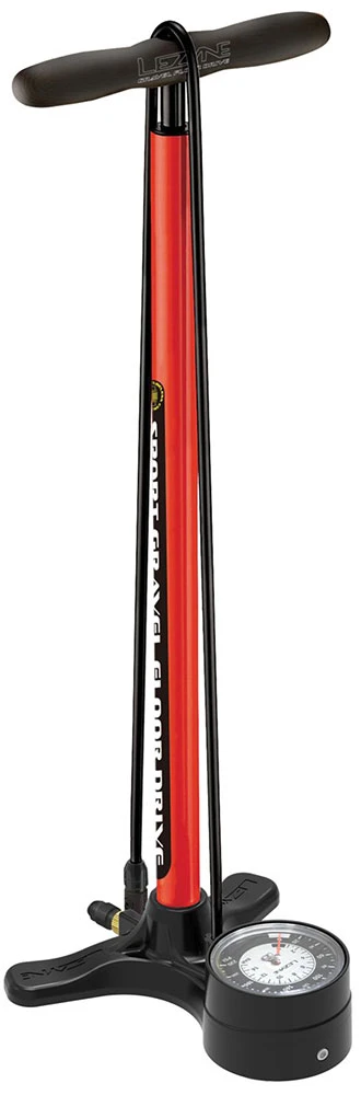 Lezyne Pompe à Air Comprimé Gravel Sport Drive 1 Lezyne Pompe à Air Comprimé Gravel Sport Drive