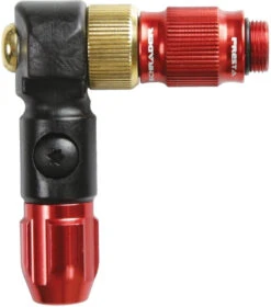 Lezyne Tête De Pompe ABS-1 Pro HP Chuck Rouge-brillant