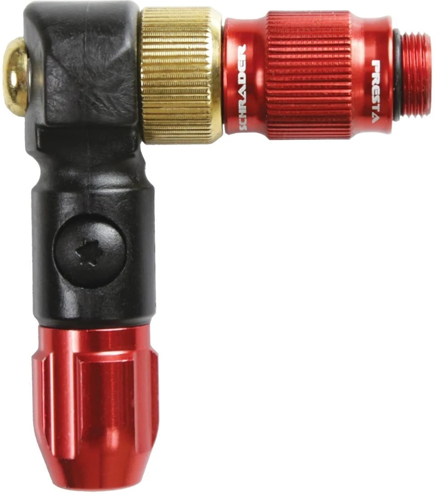 Lezyne Tête De Pompe ABS-1 Pro HP Chuck Rouge-brillant 1 Lezyne Tête De Pompe ABS-1 Pro HP Chuck Rouge-brillant