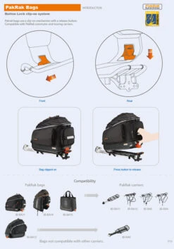 PakRak Mini Commuter Bag -Vélo Accessoires Magasin Mini Commuter Bag 36HJc8g2EkhPlF