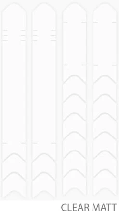 Muc-Off Protection De La Base De Chaîne Et De La Base De Siège Kit -Vélo Accessoires Magasin Muc Off Chainstay Protection Kit clear matt