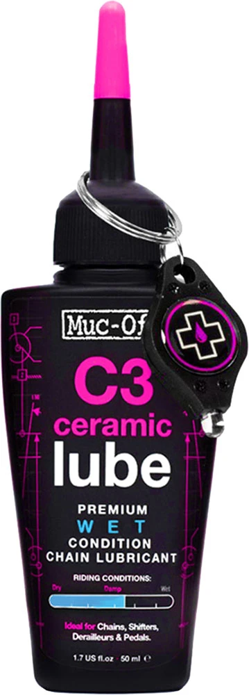 Muc-Off C3 Ceramic Wet Lube Lubrifiant Pour Chaînes 2 Muc-Off C3 Ceramic Wet Lube Lubrifiant Pour Chaînes – Image 2