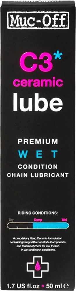Muc-Off C3 Ceramic Wet Lube Lubrifiant Pour Chaînes 4 Muc-Off C3 Ceramic Wet Lube Lubrifiant Pour Chaînes – Image 4