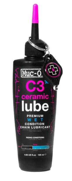 Muc-Off C3 Ceramic Wet Lube Lubrifiant Pour Chaînes 10 Muc-Off C3 Ceramic Wet Lube Lubrifiant Pour Chaînes -Vélo Accessoires Magasin Muc Off C3 Wet Ceramic Lube Ketten Schmiermittel 120ml MU LUB 0870 avmHfTo7FRklr7