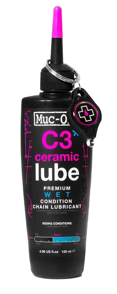 Muc-Off C3 Ceramic Wet Lube Lubrifiant Pour Chaînes 5 Muc-Off C3 Ceramic Wet Lube Lubrifiant Pour Chaînes – Image 5