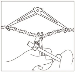 Porte-chaîne Pliable 5 Porte-chaîne Pliable -Vélo Accessoires Magasin Radon Faltbarer Kettenhalter 20059472 c