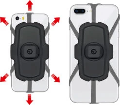 KLICKfix Phonepad Quad Mini Support Pour Smartphone -Vélo Accessoires Magasin Rixen Kaul PhonePad 2720 3