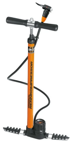 Compresseur De Course Avec E.V.A. 5 Compresseur De Course Avec E.V.A. -Vélo Accessoires Magasin SKS Rennkompressor orange 10062 a