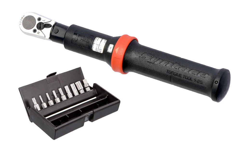 Syntace Par Wera - Outil De Couple 1-25 Nm + Jeu D'embouts Jeu De Douilles Hexagonales 1 Syntace Par Wera - Outil De Couple 1-25 Nm + Jeu D'embouts Jeu De Douilles Hexagonales
