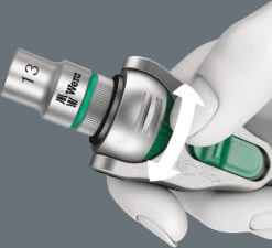 Wera 8000 A SB Cliquet Zyklop Speed, à Carré 1/4" 10 Wera 8000 A SB Cliquet Zyklop Speed, à Carré 1/4" -Vélo Accessoires Magasin Wera 8000 A SB Zyklop Speed Knarre 4013288128034 4