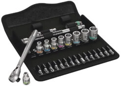 Wera 8100 SA 8 Jeu Cliquet Zyklop Metal (1/4")