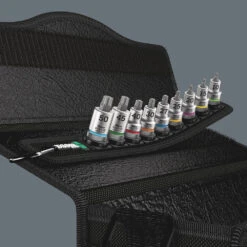 Wera Belt B 3 TORX® HF Zyklop Jeu De Douille-embouts TORX® 3/8" Avec Fonction De Rete -Vélo Accessoires Magasin Wera Belt B 3 TORX R HF Zyklop Bitnuss Satz TORX 05003972001 6