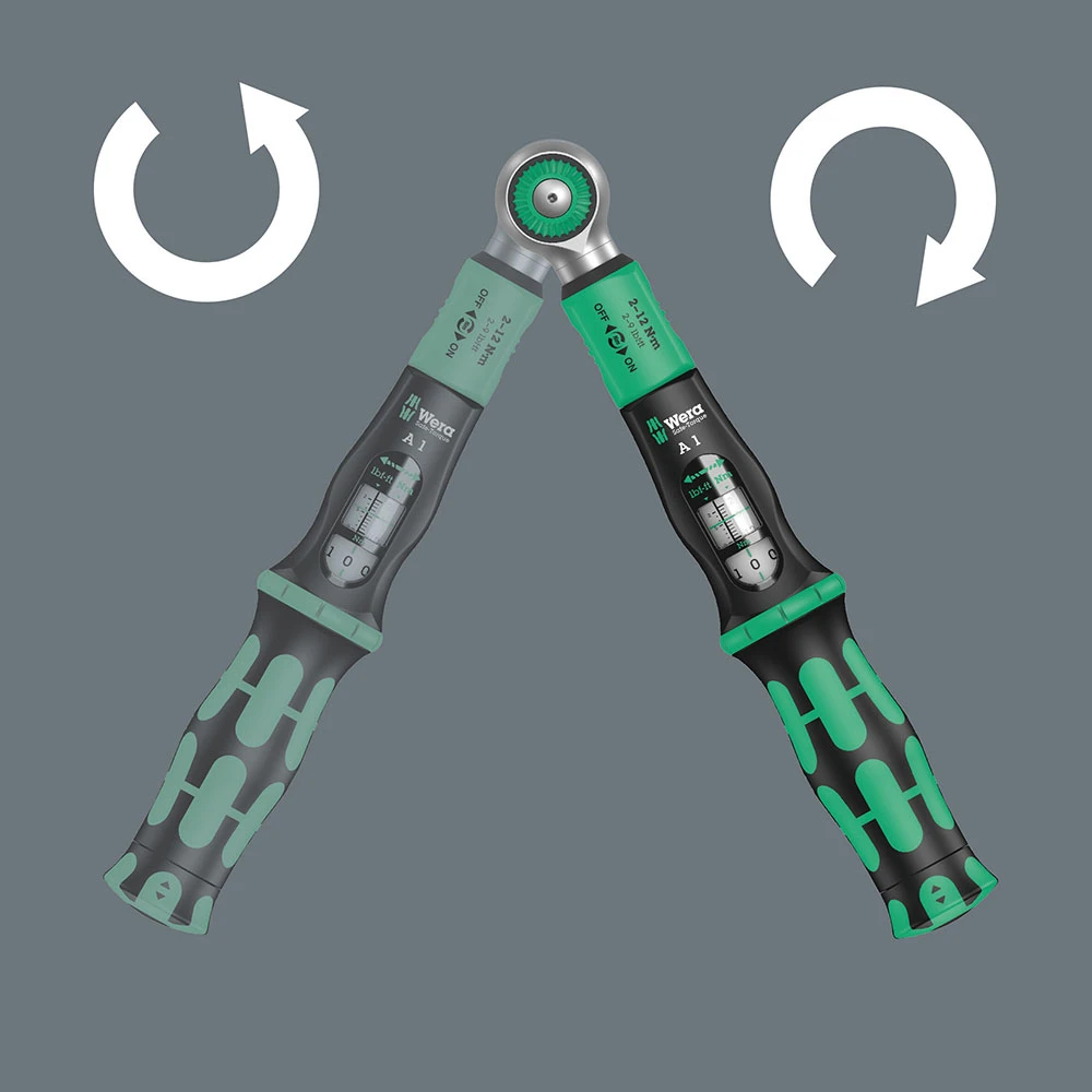 Wera Safe-Torque A1 - Clé Dynamométrique 1/4" (2-12Nm) 5 Wera Safe-Torque A1 - Clé Dynamométrique 1/4" (2-12Nm) – Image 5