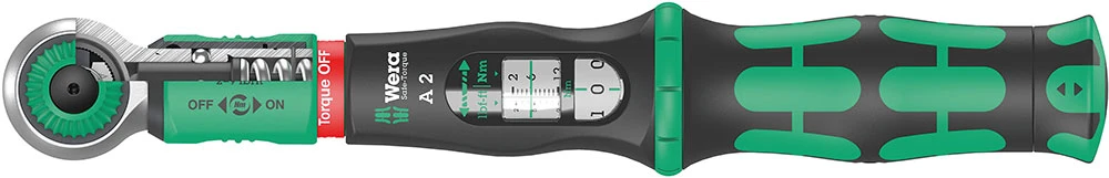 Wera Safe-Torque A2 - Clé Dynamométrique 1/4" (2-12Nm) 1 Wera Safe-Torque A2 - Clé Dynamométrique 1/4" (2-12Nm)