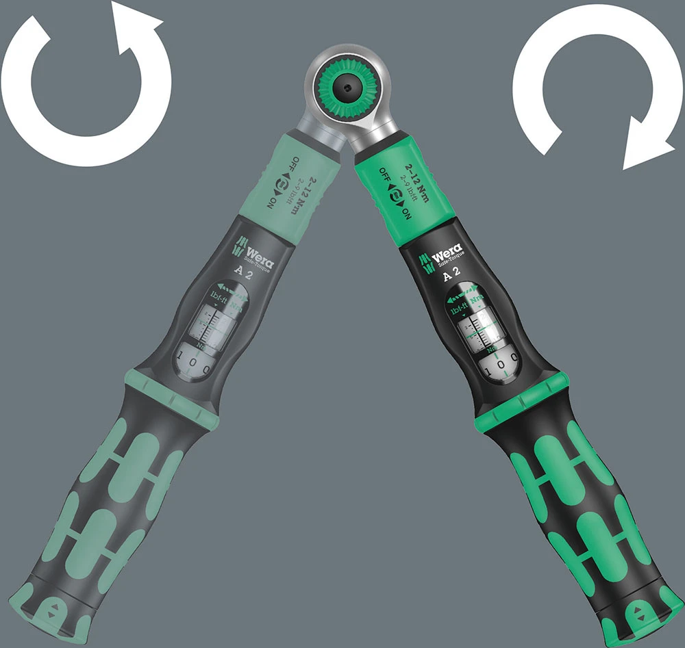 Wera Safe-Torque A2 - Clé Dynamométrique 1/4" (2-12Nm) 5 Wera Safe-Torque A2 - Clé Dynamométrique 1/4" (2-12Nm) – Image 5