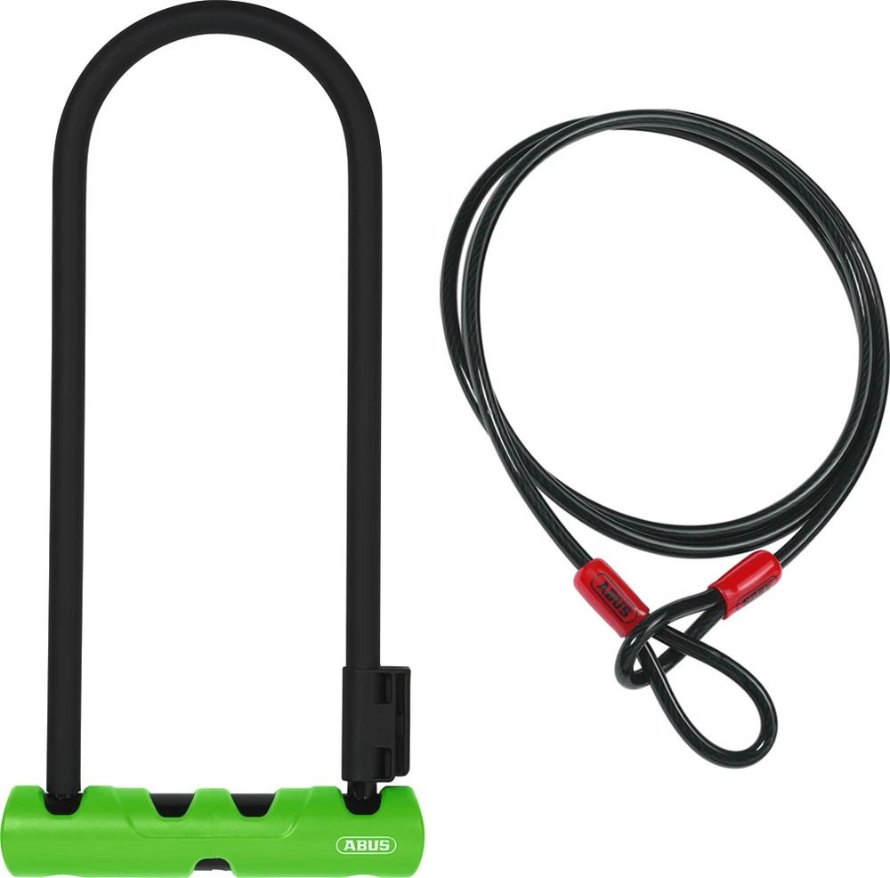 Abus Antivol à Arceau Ultra 410 SH34 + Câble à Boucle 10/120 Cobra 1 Abus Antivol à Arceau Ultra 410 SH34 + Câble à Boucle 10/120 Cobra