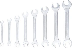 Jeu De Clés à Fourche Double 8 Pièces -Vélo Accessoires Magasin bgs technic 1182 02 Doppel Maulschlussel Satz 8 teilig