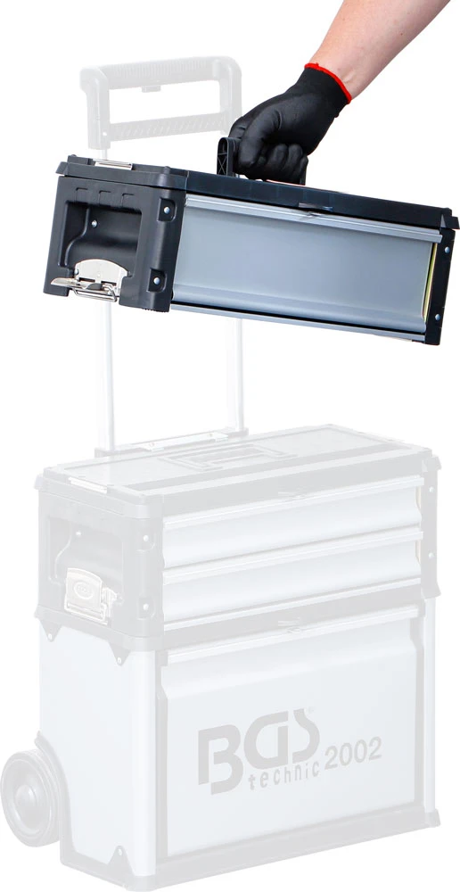 Mallette à Outils Rigide Rehausse Avec 1 Tiroir 5 Mallette à Outils Rigide Rehausse Avec 1 Tiroir – Image 5