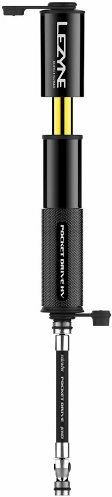 Lezyne Mini-pompe HV CNC Pocket Drive 4 Lezyne Mini-pompe HV CNC Pocket Drive – Image 4