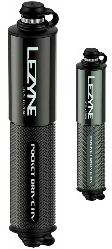 Lezyne Mini-pompe HV CNC Pocket Drive 1 Lezyne Mini-pompe HV CNC Pocket Drive