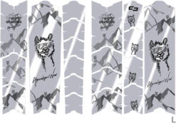 Unscratch Frame Film De Protection Pour Cadre - Alpocalypse-Alpenrose Samerberg Black Glossy -Vélo Accessoires Magasin unleazhed 20118050 Unscratch Frame Rahmenschutzfolie Alpocalypse Alpenrose Samerberg Black Glossy 4